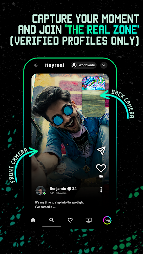 Android application Datinghey - Dating & Friends screenshort