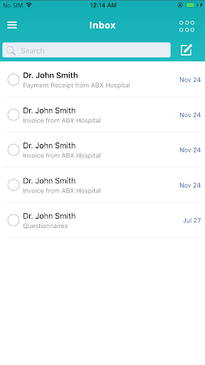 Android application Sears Pediatrics screenshort