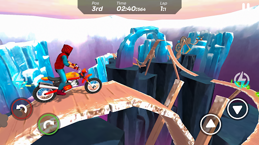 Android application Bike Stunt Xtreme - Mega Ramp screenshort