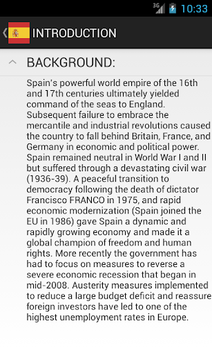 Spain Facts Screen 2