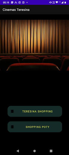 Android application Cinemas Teresina - Filmes screenshort