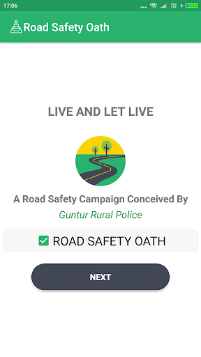 Road Safety Oath Guntur Rural Screen 2