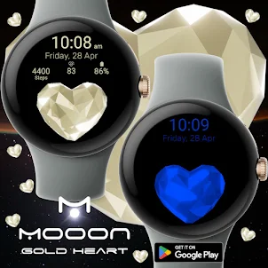 Gold Heart by Mooon