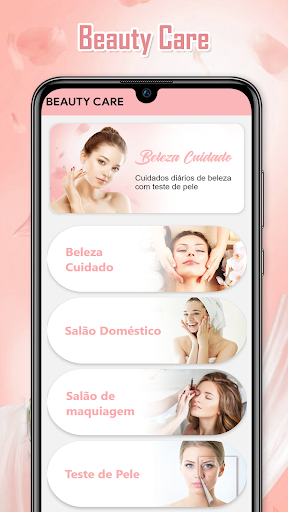Android application Beauty Care screenshort