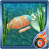submarine treasure hunter icon