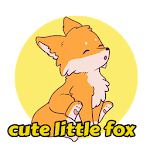 Cover Image of 下载 WastickerApp -🦊 Cute Little F  APK