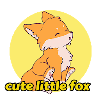 WastickerApp -? Cute Little Fox sticker pack