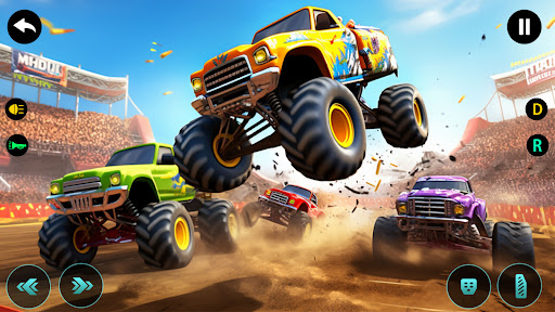 Android application Monster Truck Racing Offroad screenshort