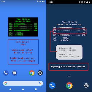 Widgets del sistema Android ++