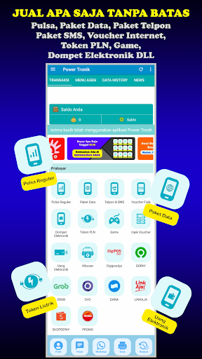 Android application Power Tronik screenshort