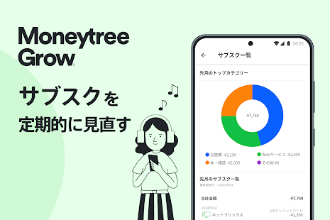 Moneytree 家計簿より楽チン スクリーンショット