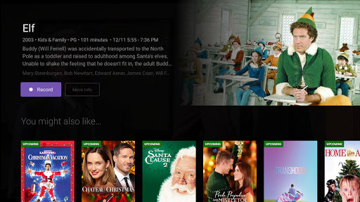 Screenshot of Rainier Connect Stream TV