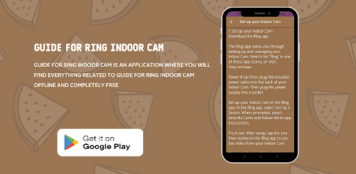 Android application Ring Indoor Camera Guide screenshort