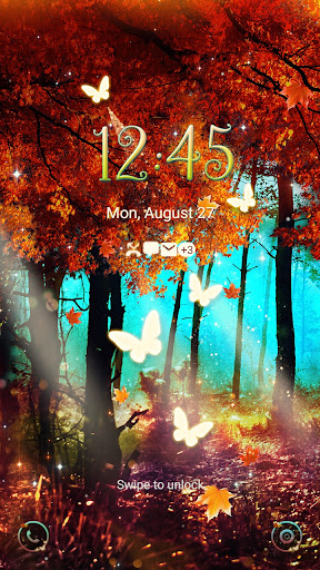 Forest in Autumn - Wallpaper Screen 2
