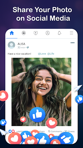 Screenshot of Cartoon Photo Editor