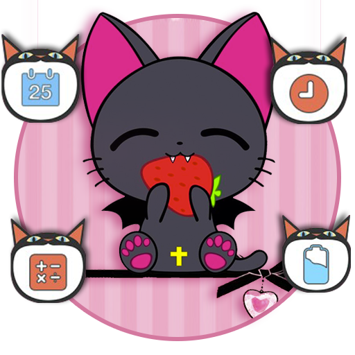 Cute kitty theme list  Icon