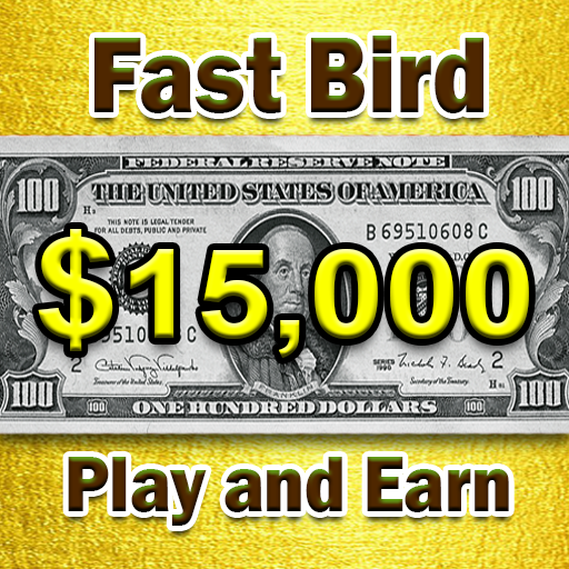 Fast Bird. Earn money.  Icon