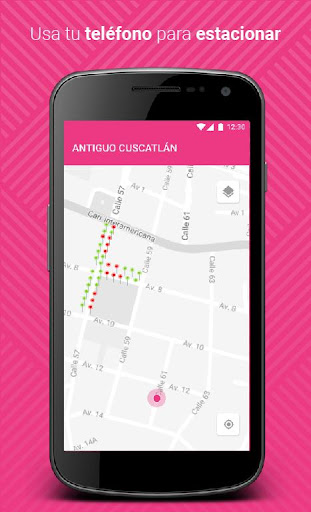 Android application Antiguo Parking screenshort