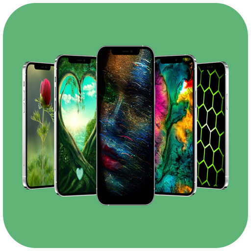 Green wallpaper logo