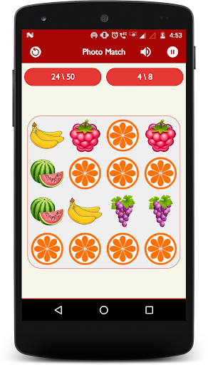 Picture matching puzzle