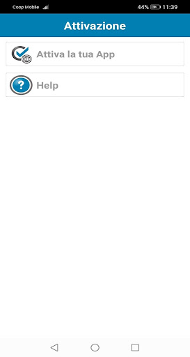 Android application Azzoaglio Push Notification screenshort