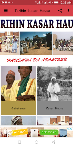Tarihin Kasar Hausa Screen 2