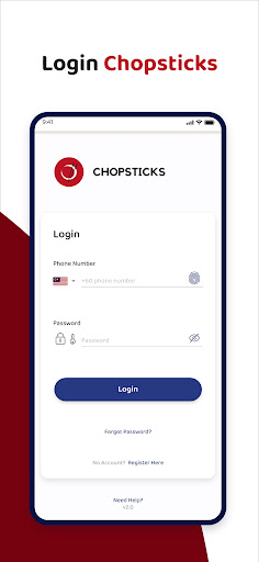 Android application My Chopsticks screenshort