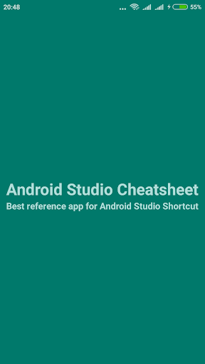 Android application Cheatsheet For Android Studio screenshort
