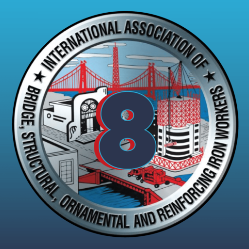 Ironworkers Local 8 logo