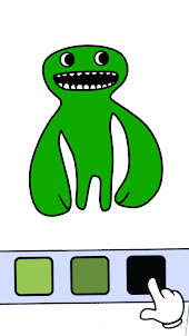 Draw : coloring Banban Monster