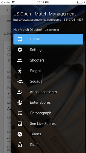 Aria - Practical Shooting Scor Screen 3