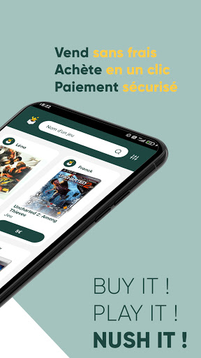 Nush - Vendre jeux vidéo Screen 2