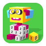 Block Art: 3D Color by Number, Voxel Coloring Book icon