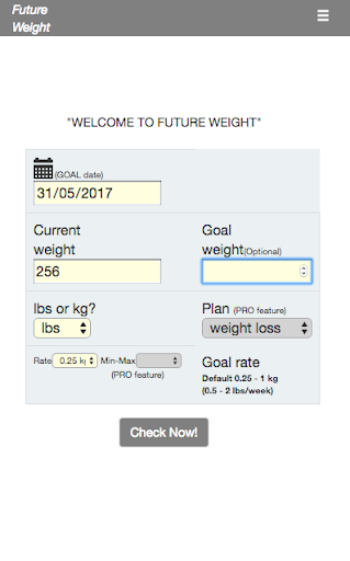 Future Weight