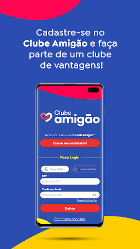 Android application Amigão screenshort