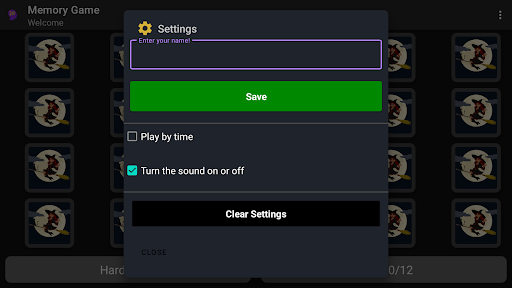 Memory Game - Pro Screenshot
