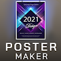 Poster Maker 2021 Video, ads, flyer, banner design APK icon