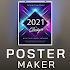 Poster Maker Flyer Maker 2021 free graphic Design7.0 (Premium) (All in One)