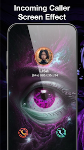 Captura 2 Color Phone: Call Screen Theme android