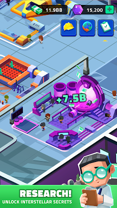 Idle Area 51 - Screenshot 2