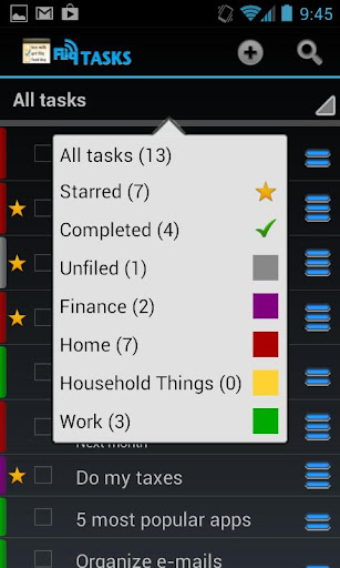 Fliq Tasks Screen 3