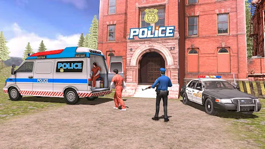 Police Van Car Simulator Drive