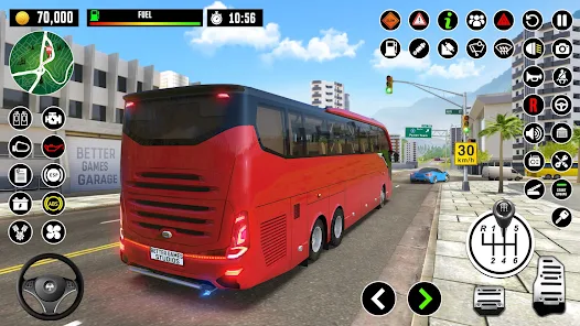 Bus Parking 3D 🕹️ 🏁