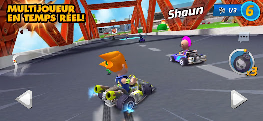 Boom Karts Multiplayer Racing screenshots apk mod 1
