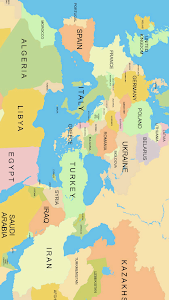 World Map Unknown