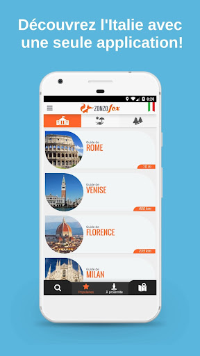 Aperçu de l'application