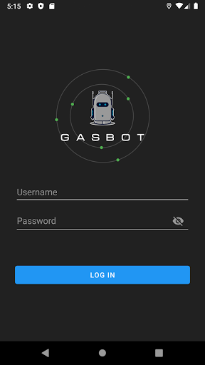 Android application Gasbot screenshort