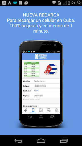 Recarga DOBLE a Cuba (Cubacel) Screen 3