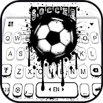 Soccer Doodle Drip Keyboard Theme Apk