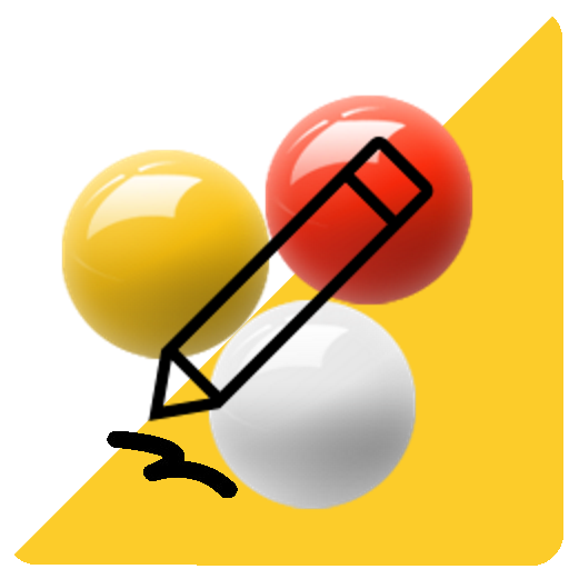 Carom billiards score note logo